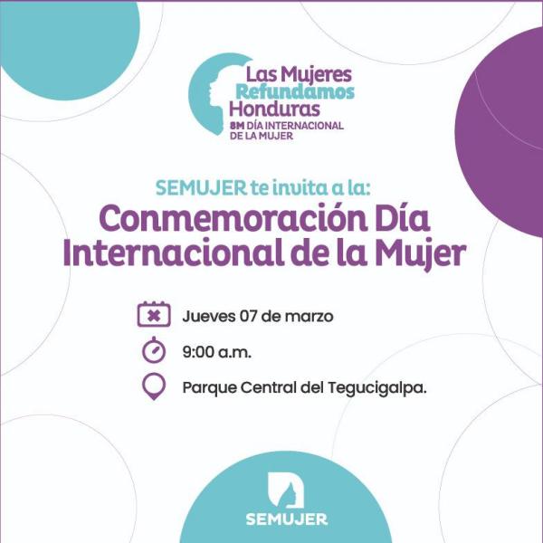 SeMujer invita a la Conmemoración del Día Internacional de la Mujer 