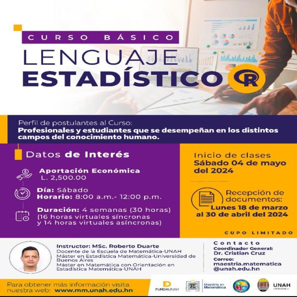 Curso Lenguaje Estadístico 