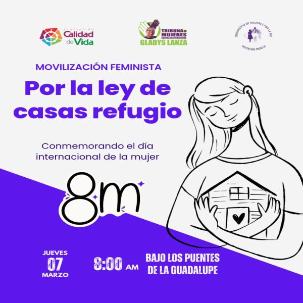 Movilización conmemorativa al Día Internacional de la Mujer #8M