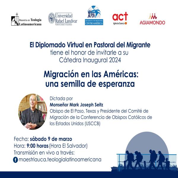 Cátedra Inaugural del Diplomado virtual en Pastoral del Migrante edición 2024 