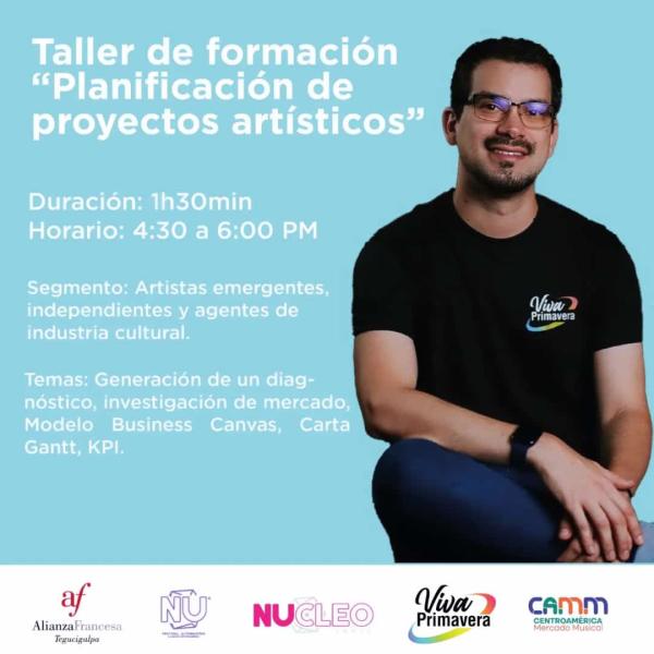 Taller de formación “Planificación de proyectos artísticos” 