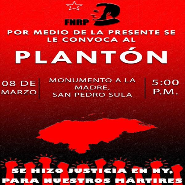 Plantón FNRP - SPS 