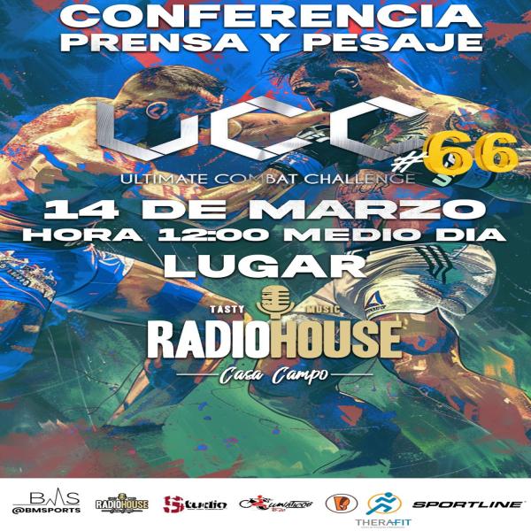 Conferencia de prensa y Pesaje: Ultimate Combat Challence #66