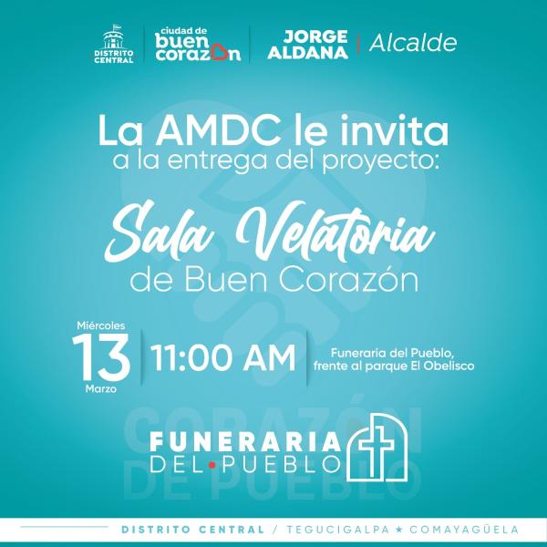 Entrega de la Sala Velatoria de Buen Corazón