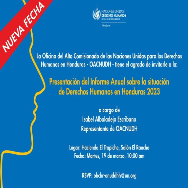 Presentación del Informe Anual sobre la situación de Derechos Humanos en Honduras 2023 