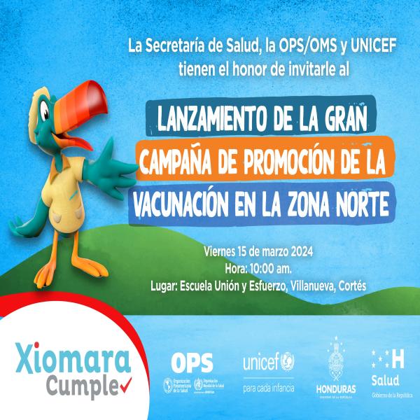 Invitación a la prensa: Lanzamiento de la campaña de vacunación en la zona norte  