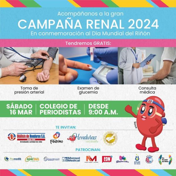 Campaña Renal 2024 – para periodistas 