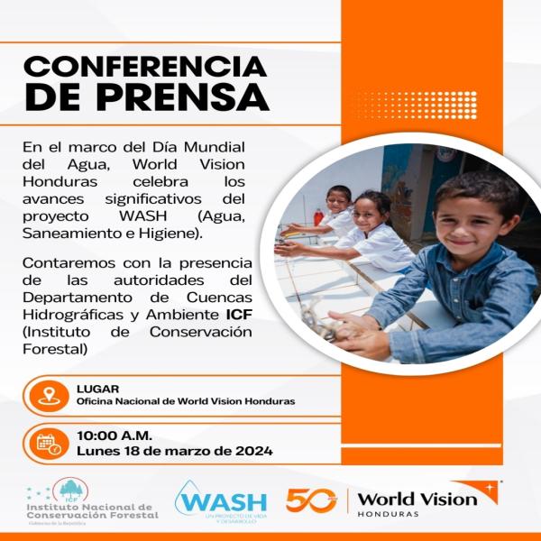 Conferencia de Prensa: Avances del Proyecto WASH 