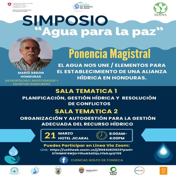 Simposio: Agua para la paz” 