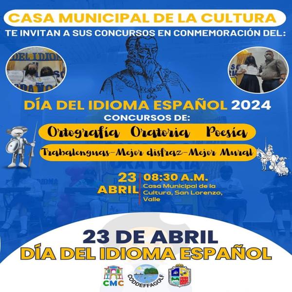 Día del Idioma Español 2024: Concursos de Oratoria, Ortografía y Poesía 