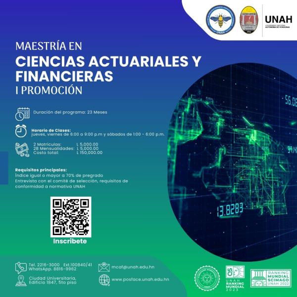 I Promoción Maestría en Ciencias Actuariales y Financieras