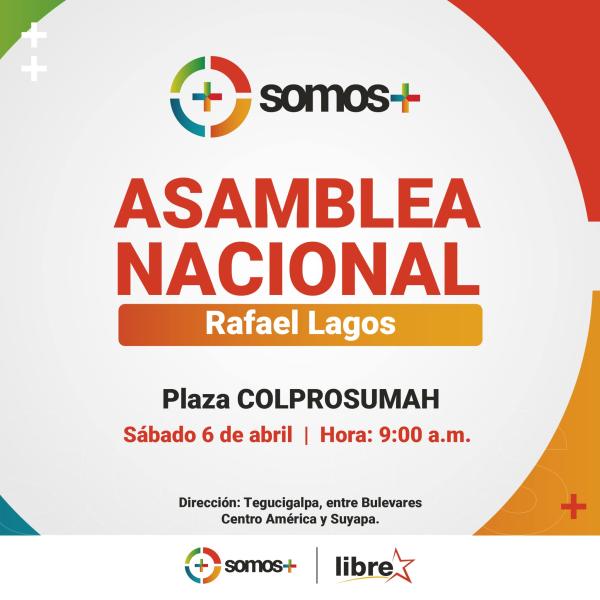 Asamblea Nacional Somos+ “Rafael Lagos”