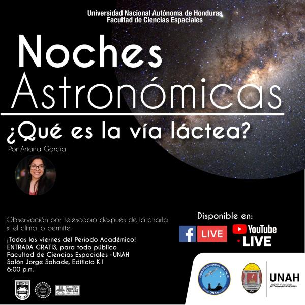 Noche astronómica: ¿Qué es la Vía Láctea? 