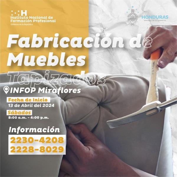 Curso de "Fabricación de Muebles Tapizados”