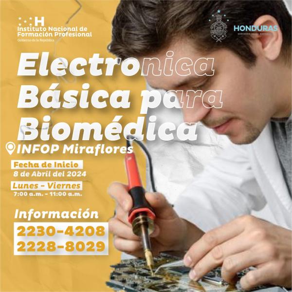Curso de "Electrónica Básica para Biomédica”