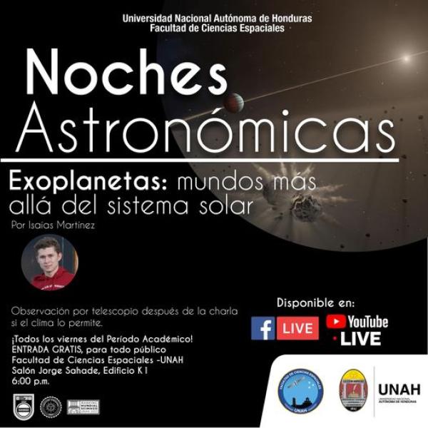 Noches Astronómicas: Exoplanetas: Mundos más allá del Sistema Solar 