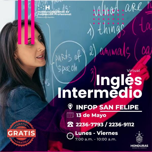 “Inglés Intermedio”, modalidad virtual