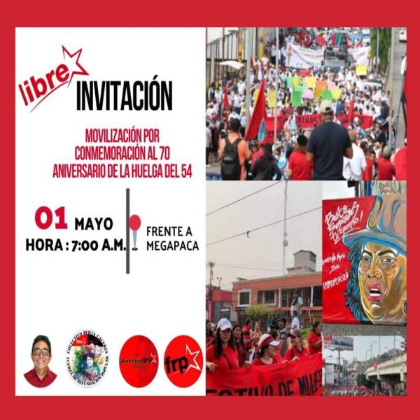 Movilización 1 de Mayo – Choluteca 