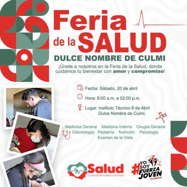 Feria de la Salud en Dulce Nombre de Culmí