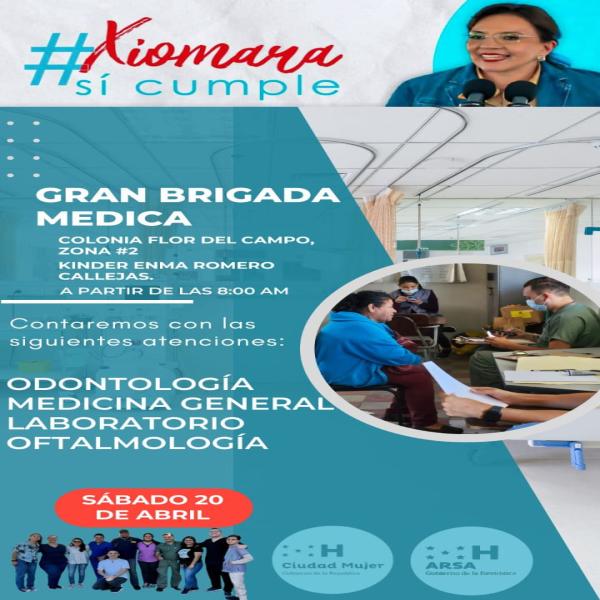 Ciudad Mujer – ARSA: Brigada médica – odontológica 