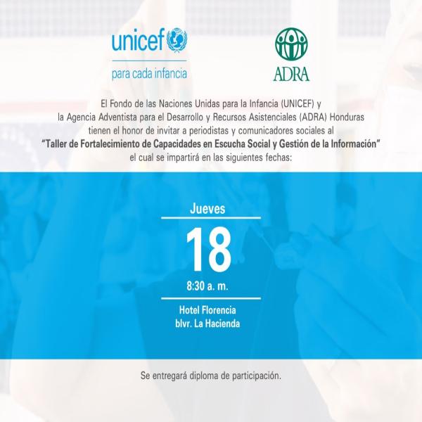 Taller para periodistas: Fortalecimiento de capacidades en Escuela Social y Gestión de Información 