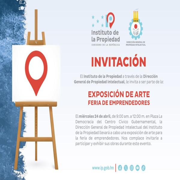 Exposición de arte, feria de emprendedores