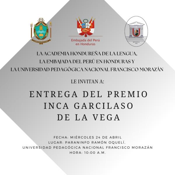 Entrega del Premio Inca Garcilaso de la Vega 