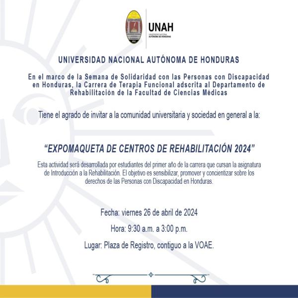 Expomaqueta de Centros de Rehabilitación 2024 