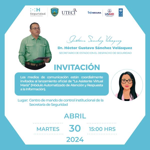 Lanzamiento oficial de la asistente virtual María 