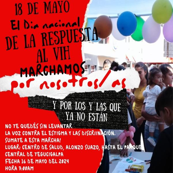 Movilización en el marco del Día Nacional de la Respuesta al VIH  