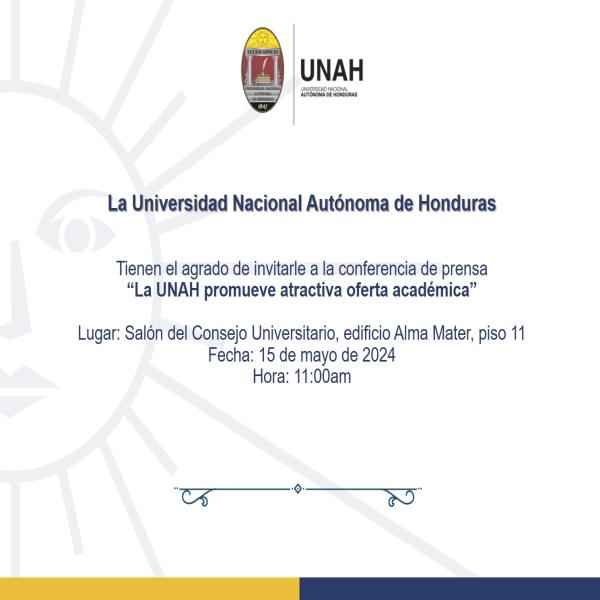 La UNAH promueve atractiva oferta académica 