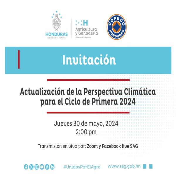 Actualización de la perspectiva climática para el ciclo de primera 2024