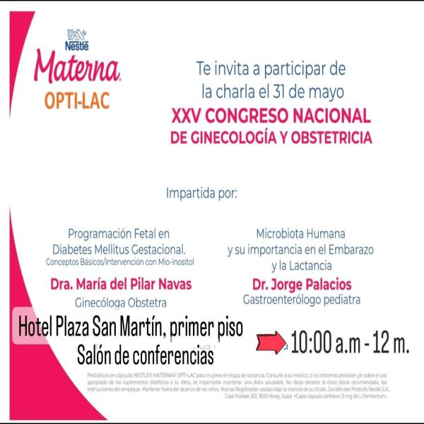 XXV Congreso Nacional de Ginecología y Obstetricia 