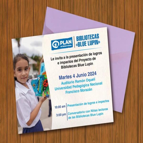 Presentación de los logros e impactos de la Bibliotecas Blue Lupin