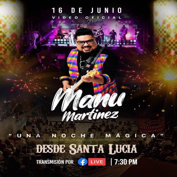 Manu Martínez en concierto 