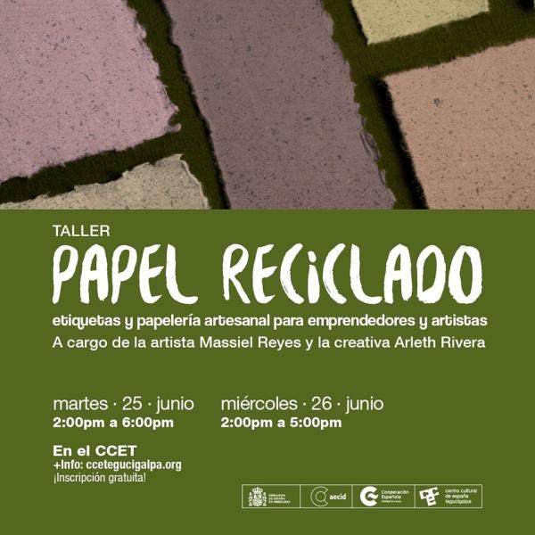 Taller de Papel Reciclado: Etiquetas y Papelería Artesanal para Emprendedores y Artistas