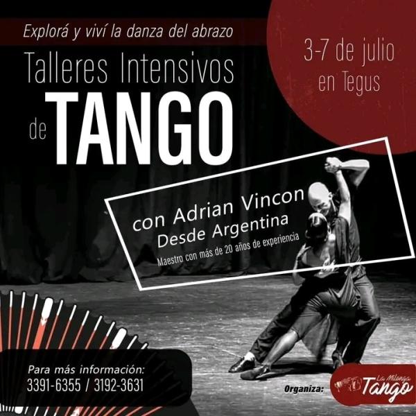 Talleres intensivos para principiantes e iniciados de Tango 