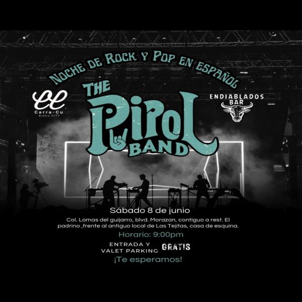 Noche de Rock y Pop en Español con The Pipol Band 