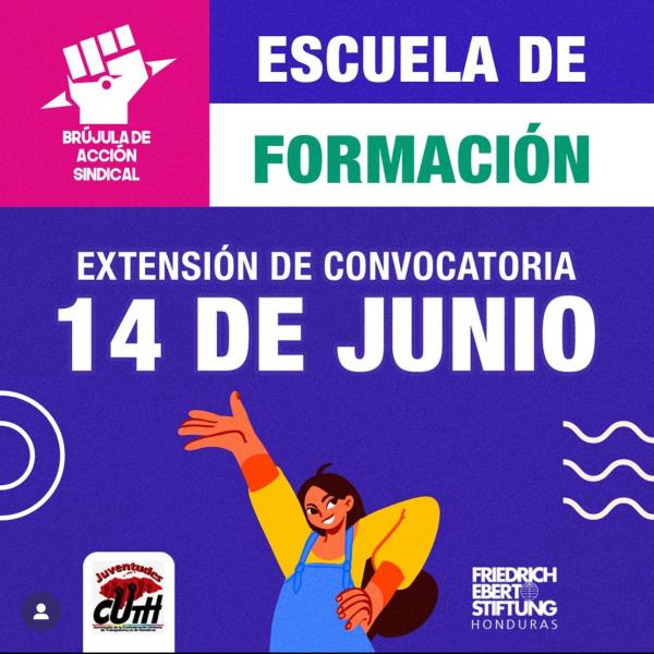 Postulaciones: Escuela de formación Brújula de Acción Sindical