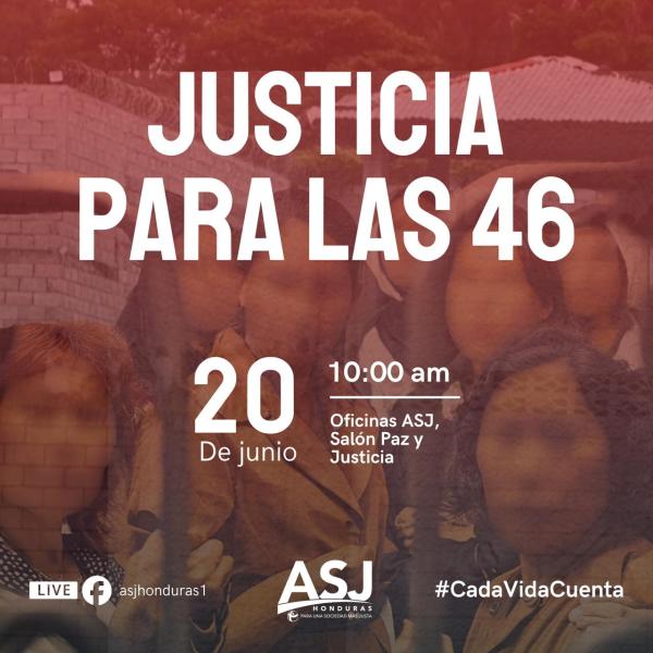 ASJ: “Justicia para las 46”