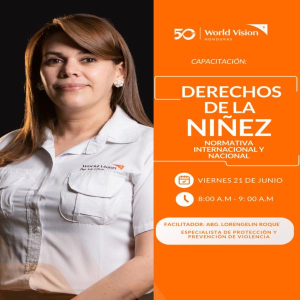 Capacitación para Periodistas a las  8 de la mañana sobre el tema "Protección de Niñez”  