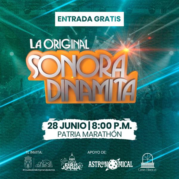 La Original Sonora Dinamita en la Feria Juniana 