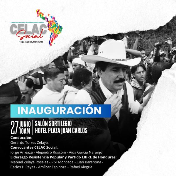 Inauguración CELAC Social 