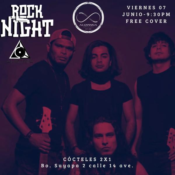 Rock Night con Alquimia