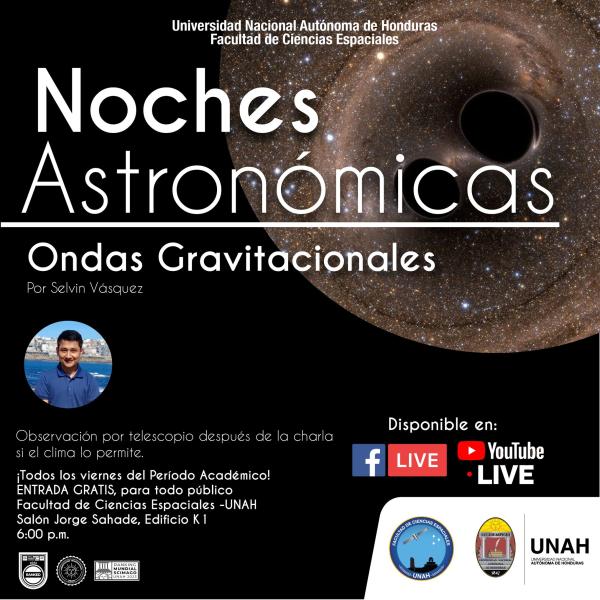 Noche Astronómica: Ondas Gravitacionales  
