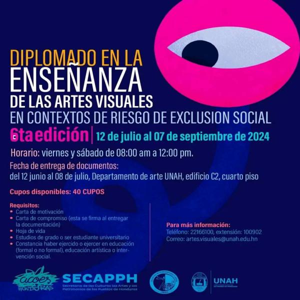 6ta edición del “Diplomado en la Enseñanza de las Artes Visuales en Contextos de Riesgo Social”