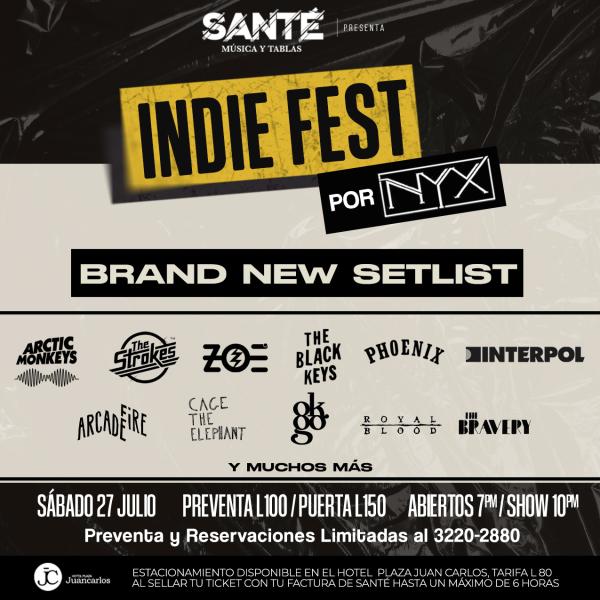 Indie fest is back with a brand new setlist
