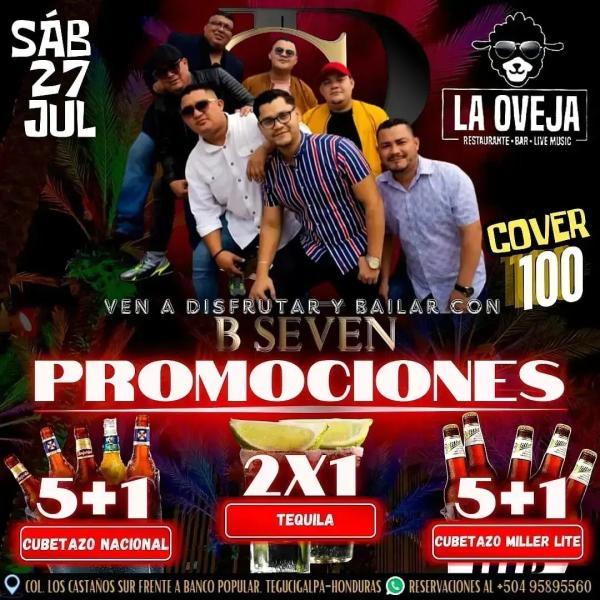 Disfruta y baila con B SEVEN