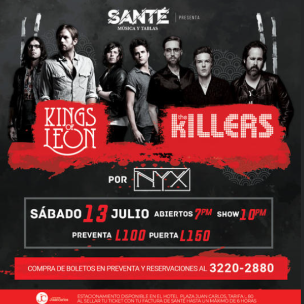 Homenaje a dos grandes bandas: Kings of Leon & The Killers 