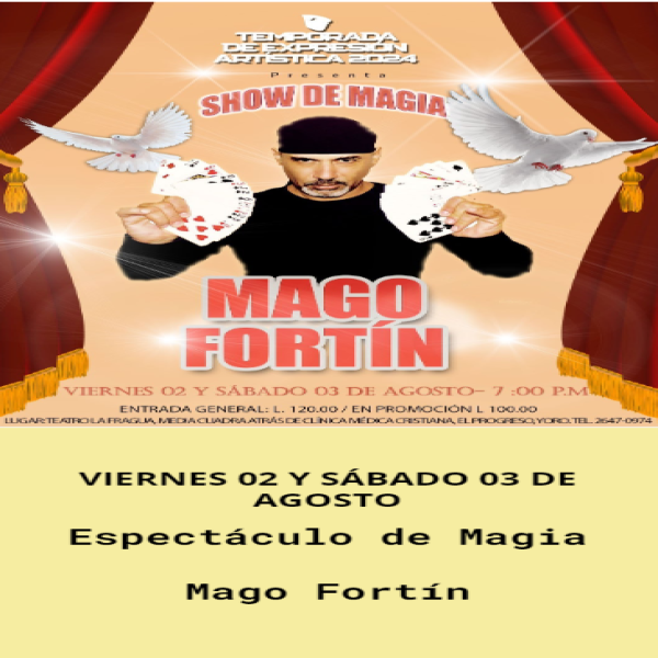 Show de Magia con el Mago Fortín 